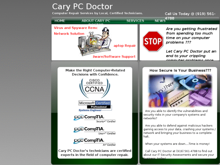 www.carypcdoctor.com