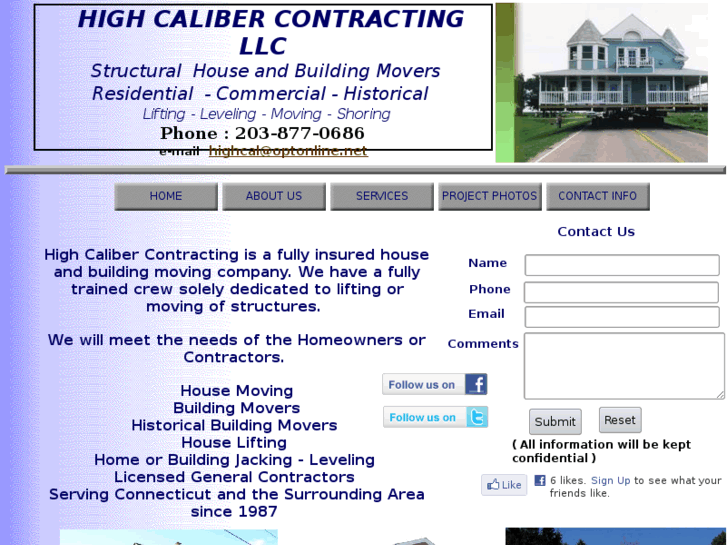 www.highcalibercontracting.com