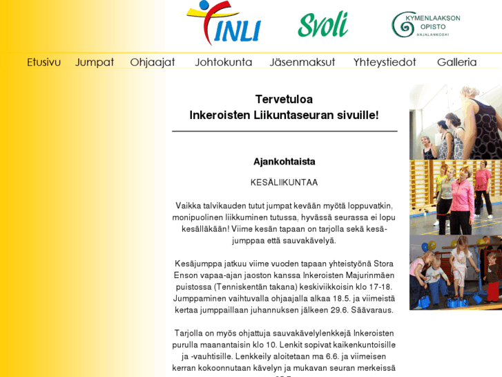 www.inkeroistenliikuntaseura.com