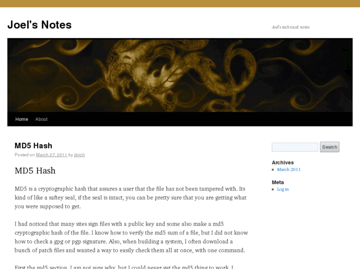 www.joelsnotes.org