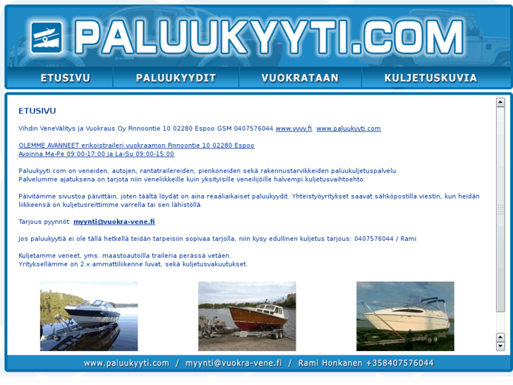 www.paluukyyti.com