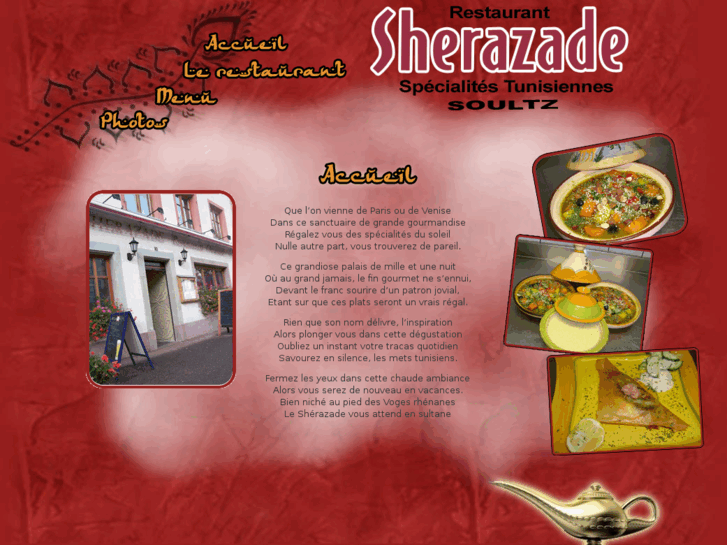 www.restaurant-sherazade.com