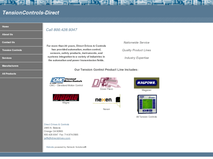 www.tensioncontrols-direct.com