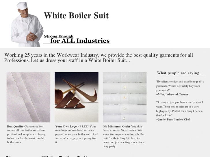 www.thewhiteboilersuit.com