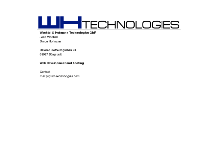 www.wh-technologies.com