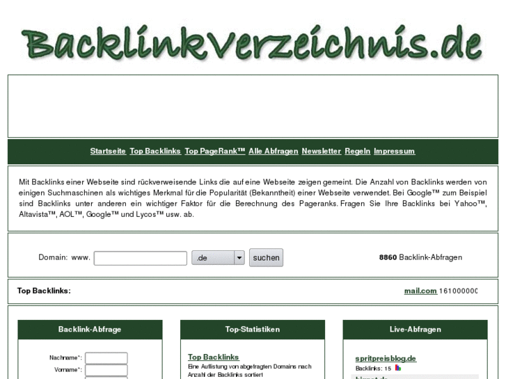 www.backlinkverzeichnis.de