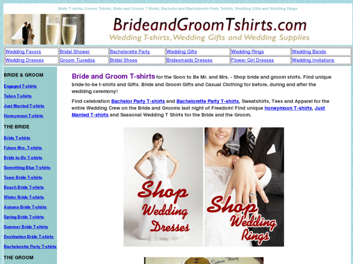 www.brideandgroomtshirts.com