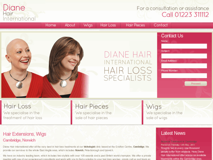 www.dianehairint-hairloss.co.uk