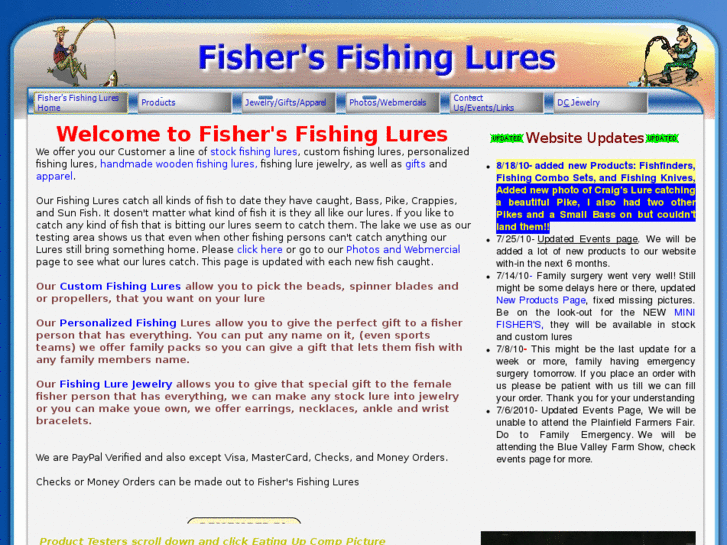 www.fishersfishinglures.com