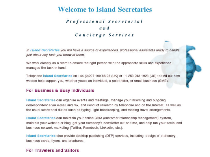 www.islandsecretaries.com