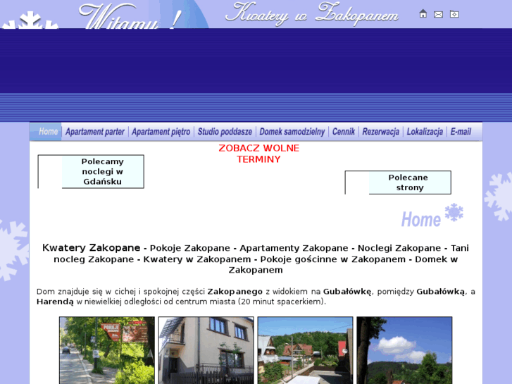 www.kwatery-zakopane.com.pl