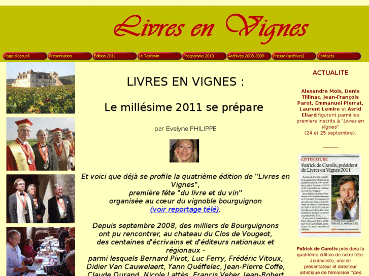 www.livresenvignes.com