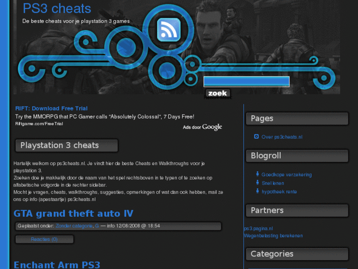 www.ps3cheats.nl