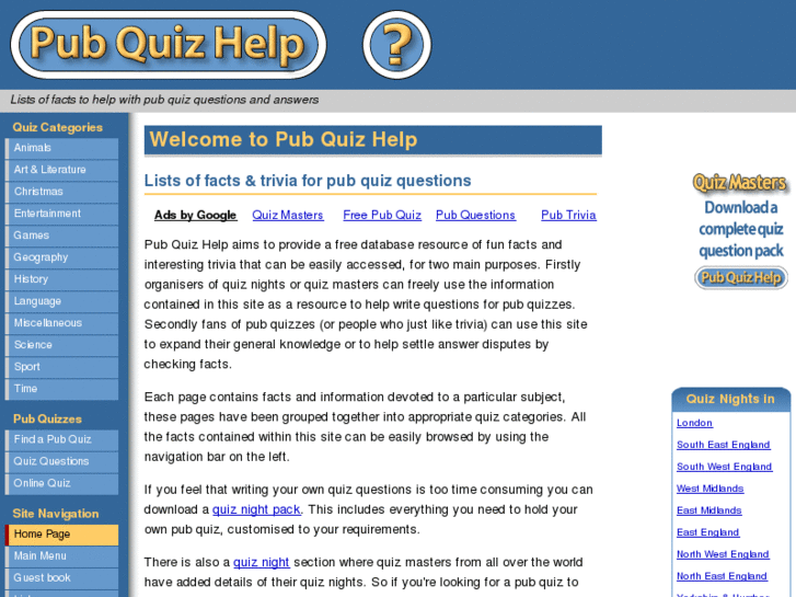 www.pubquizhelp.com