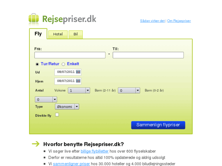 www.rejsepriser.dk