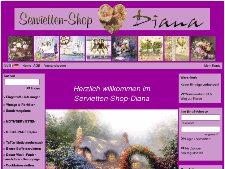 www.servietten-shop-diana.de
