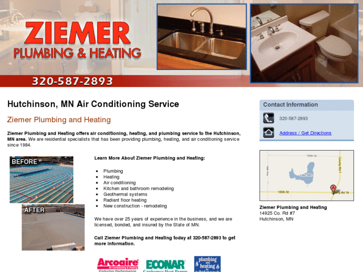 www.ziemerplumbingandheating.com