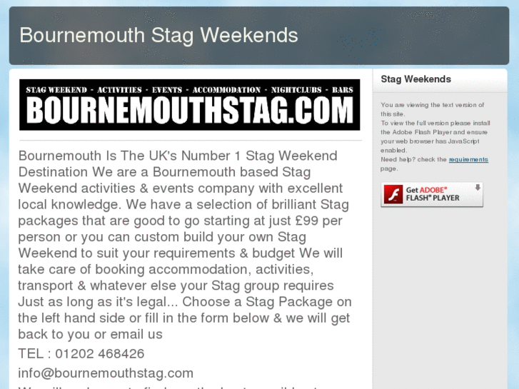 www.bourmemouthstag.com