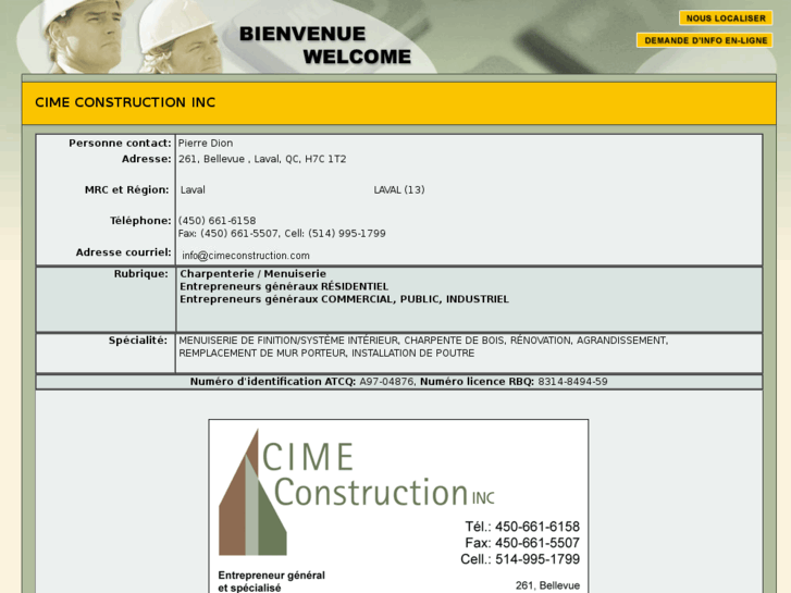 www.cimeconstruction.com