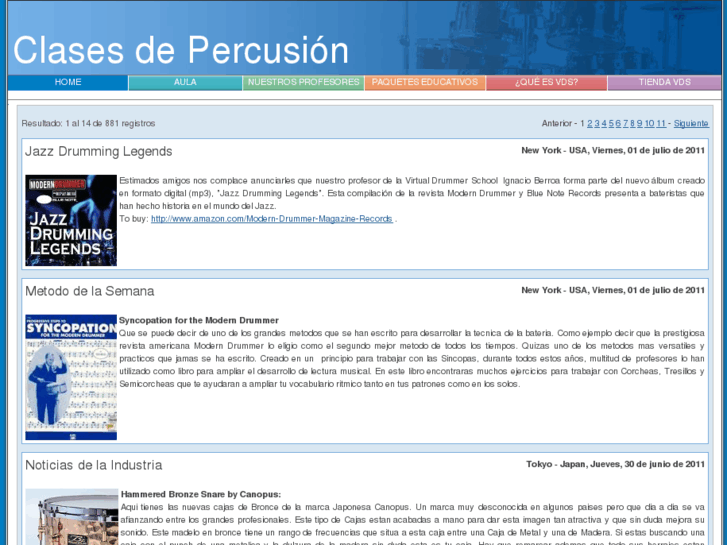 www.clasesdepercusion.com