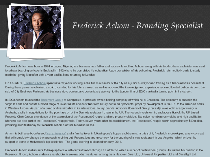 www.frederick-achom.com