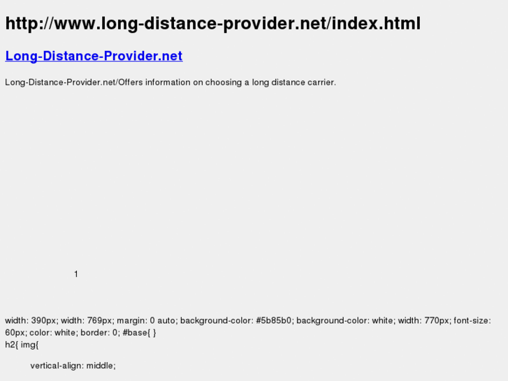 www.long-distance-provider.net