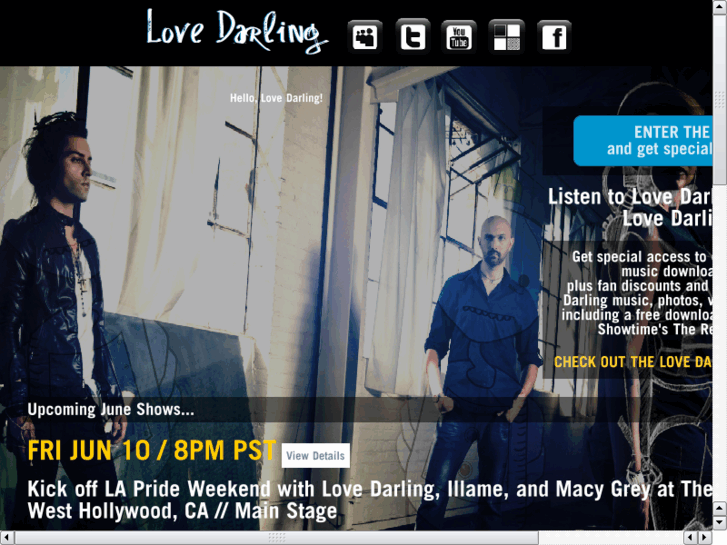 www.lovedarlingmusic.com