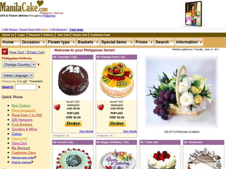 www.manilacake.com