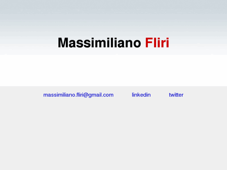 www.massimilianofliri.com