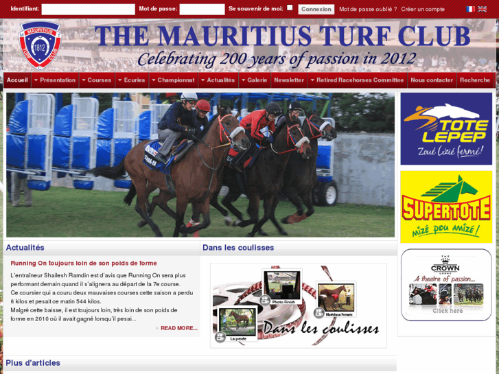 www.mauritiusturfclub.com