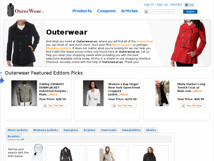 www.outerwear.us