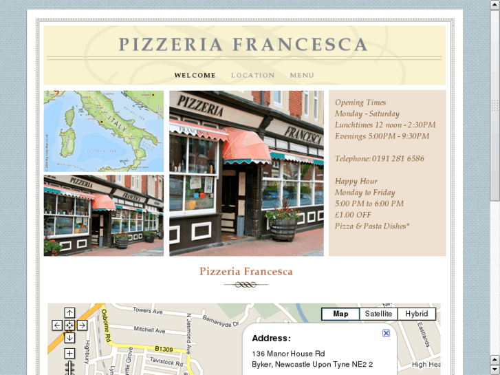 www.pizzeriafrancesca.com