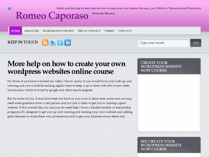 www.romeocaporaso.com