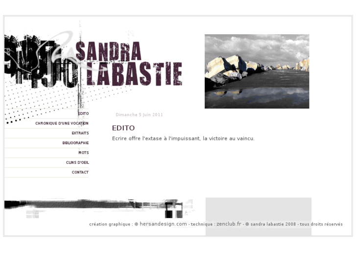 www.sandralabastie.com