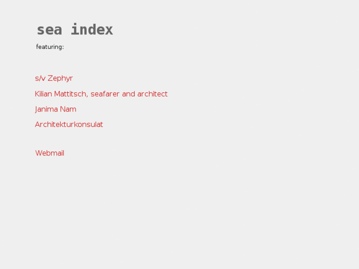 www.seaindex.net