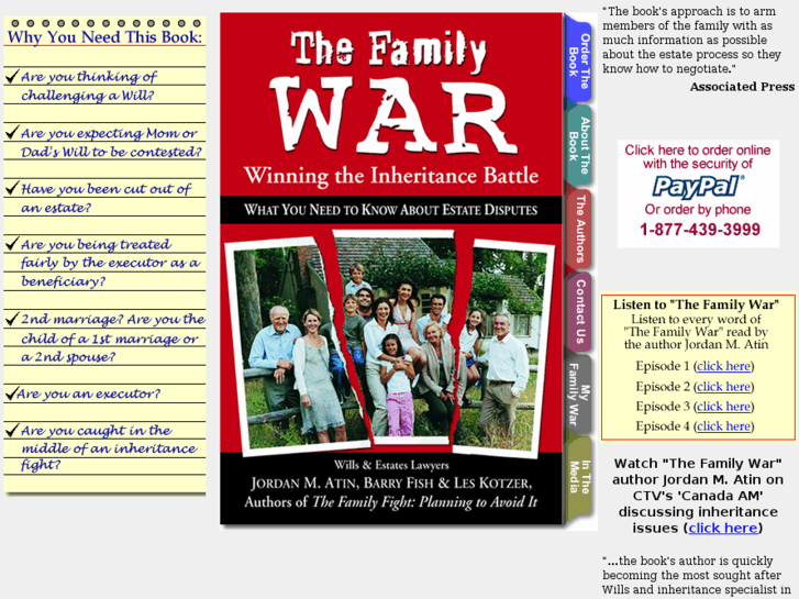 www.thefamilywar.com