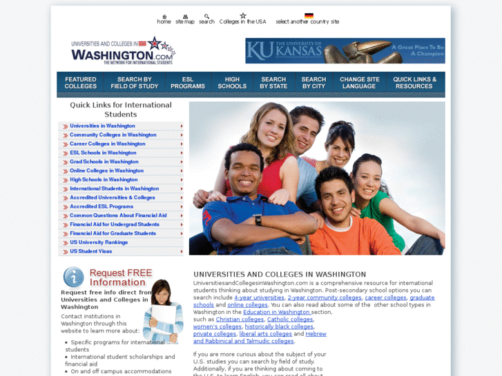 www.universitiesandcollegesinwashington.com