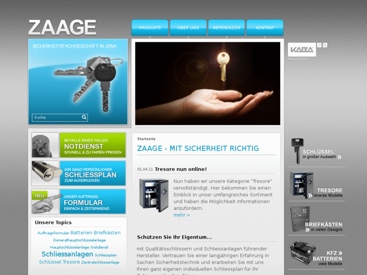 www.zaage.de