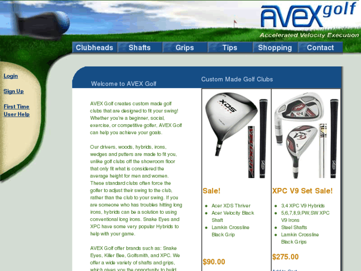 www.avexgolf.com