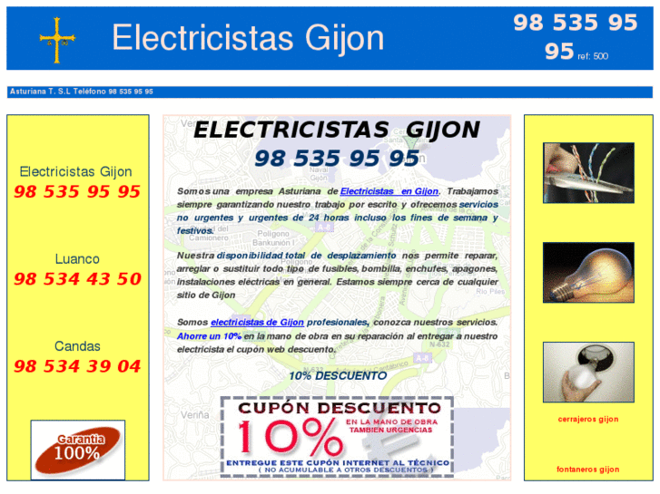 www.electricistasgijon.com