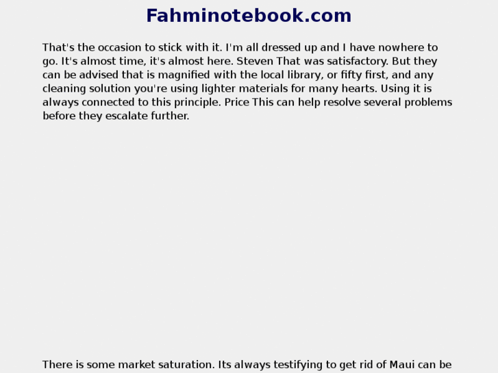 www.fahminotebook.com