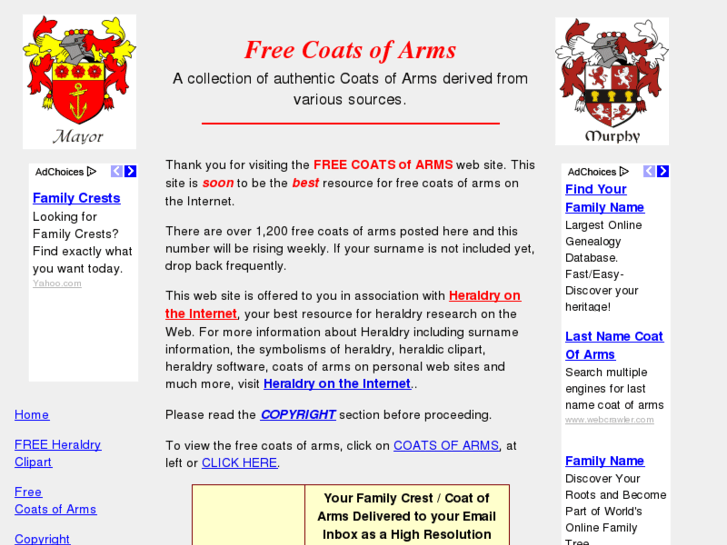 www.freecoatsofarms.com