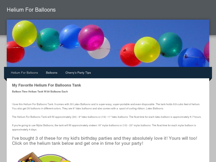 www.heliumforballoons.com