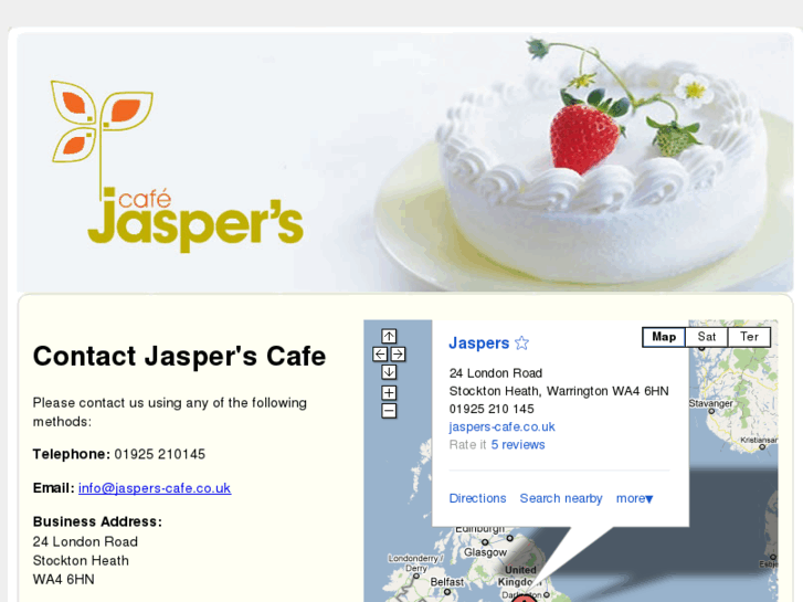 www.jaspers-cafe.co.uk