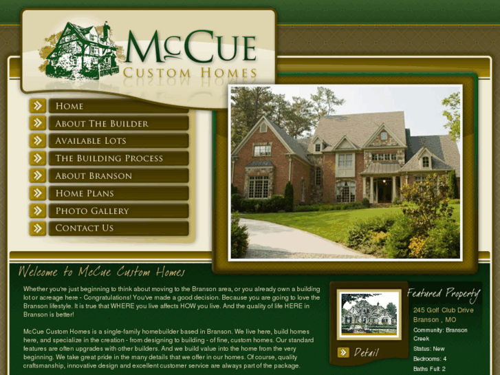 www.mccuecustomhomes.com