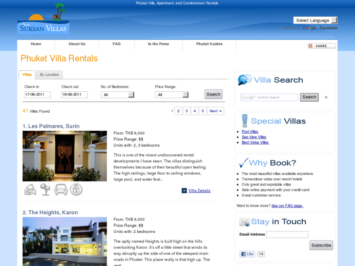 www.suksanvillas.com