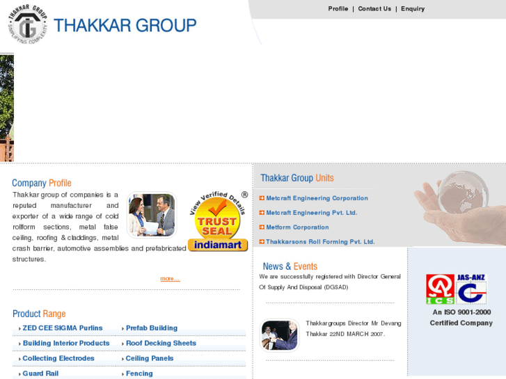 www.thakkargroupofcompanies.com