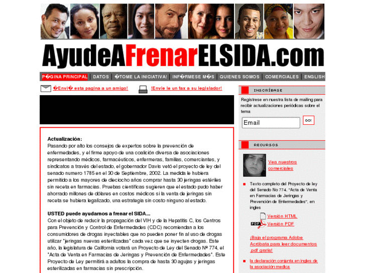 www.ayudeafrenarelsida.com