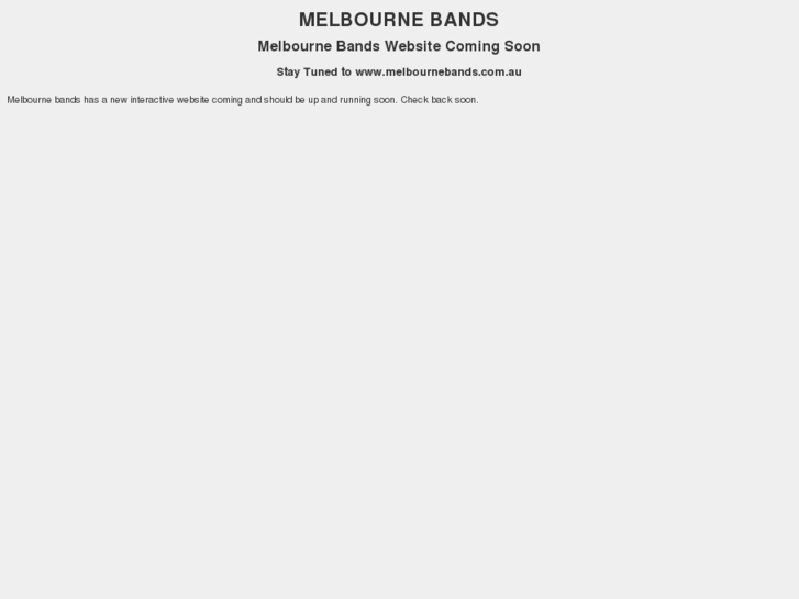 www.bandsmelbourne.com