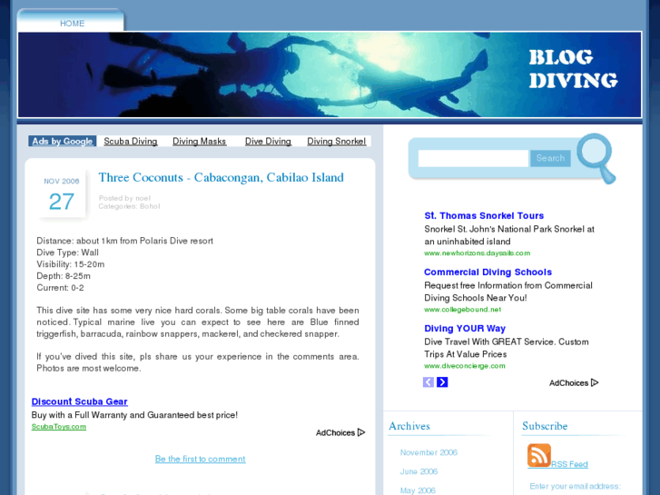 www.blogdiving.com